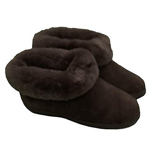 Zapato de piel de cordero "Crete" con una suela sólida