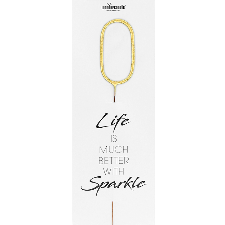 GIANT Sortiment 144 Wondercandle® Giant Life is much better with sparkle 498