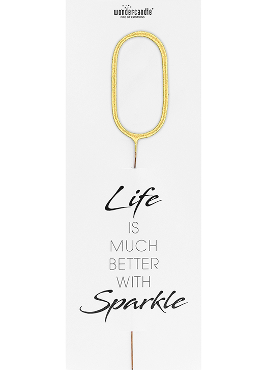GIANT Sortiment 144 Wondercandle® Giant Life is much better with sparkle 498