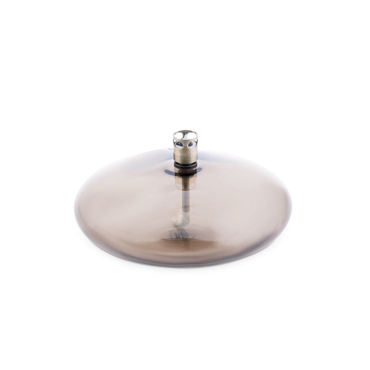 Olielamp Disc champagne brass M