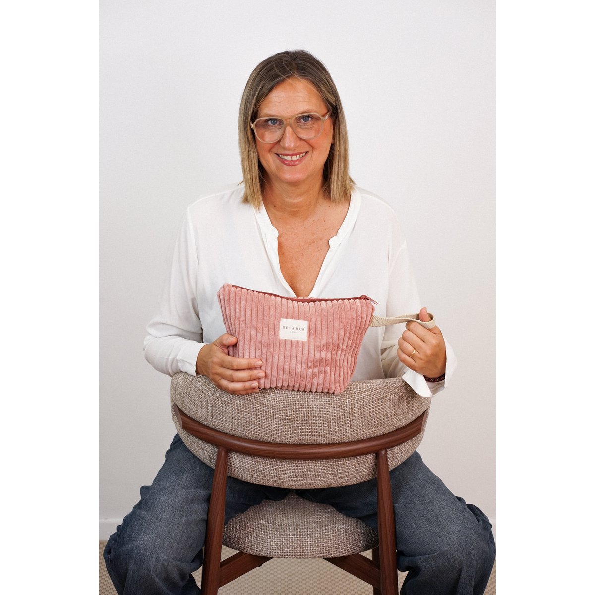 Kosmetiktasche groot CREPE