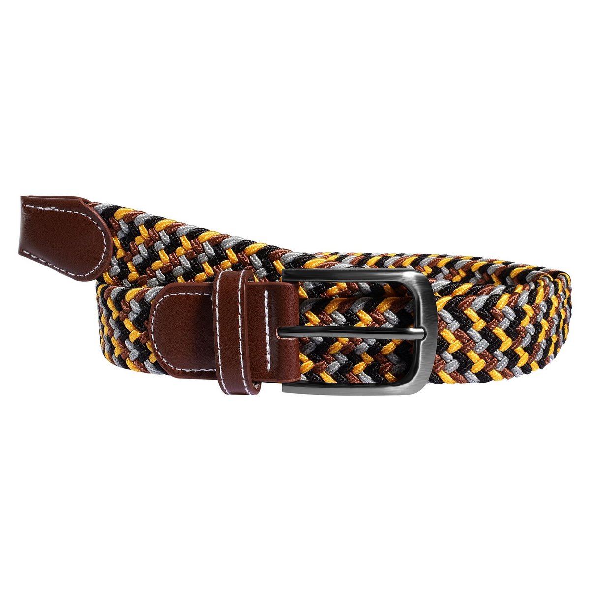 Ceinture textile tressée dans les tailles 110 cm (M)