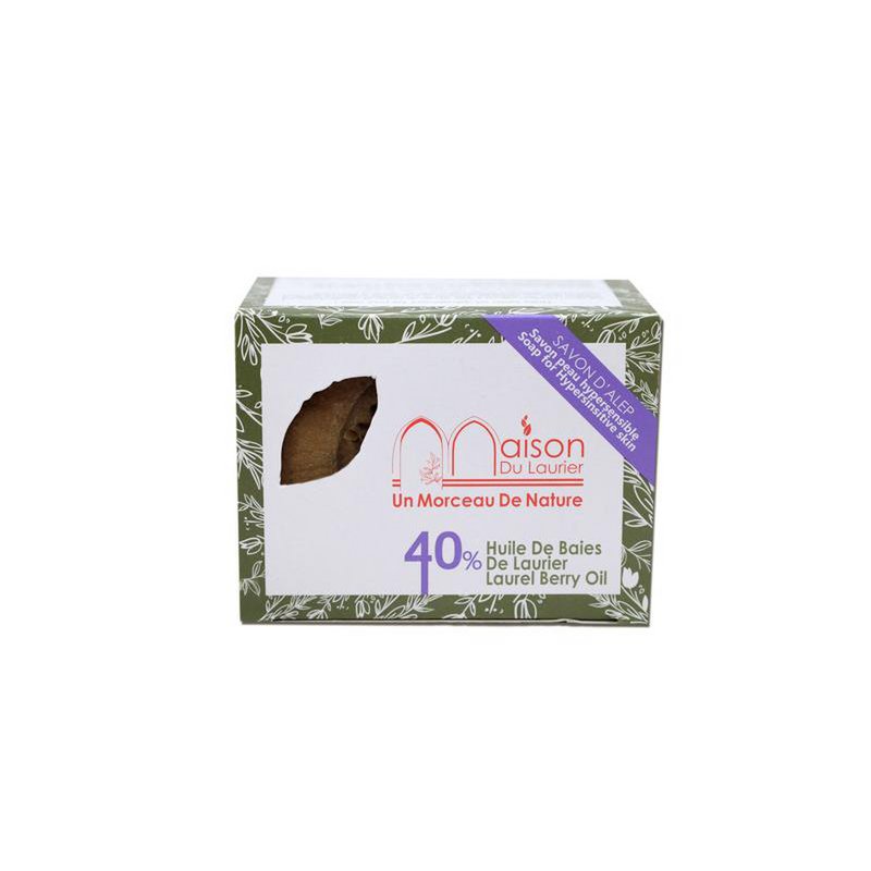 Jabón de Alepo 200gr 40% Aceite de Laurel
