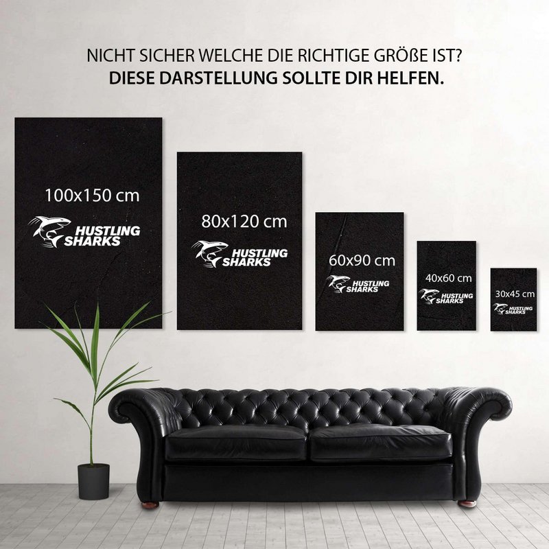 DON'T BE NUMBER TWO! - Alu-Dibond-Bild