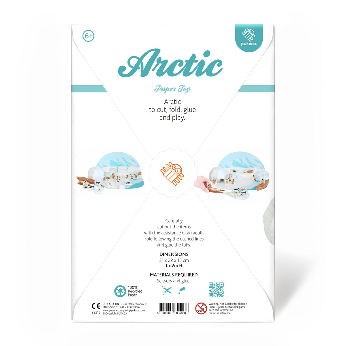 Arctic Paper Toy