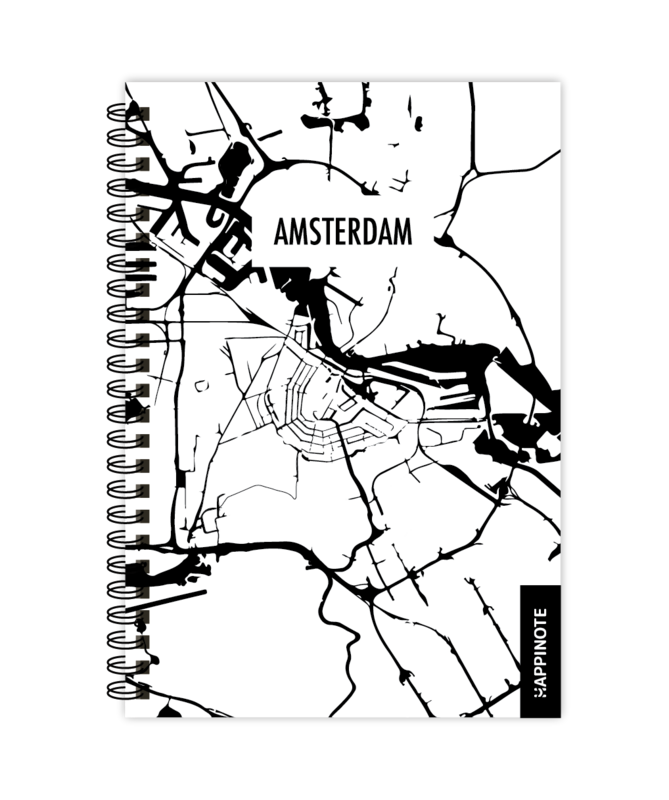 Happinote | Sletbar notesbog A5 | Amsterdam
