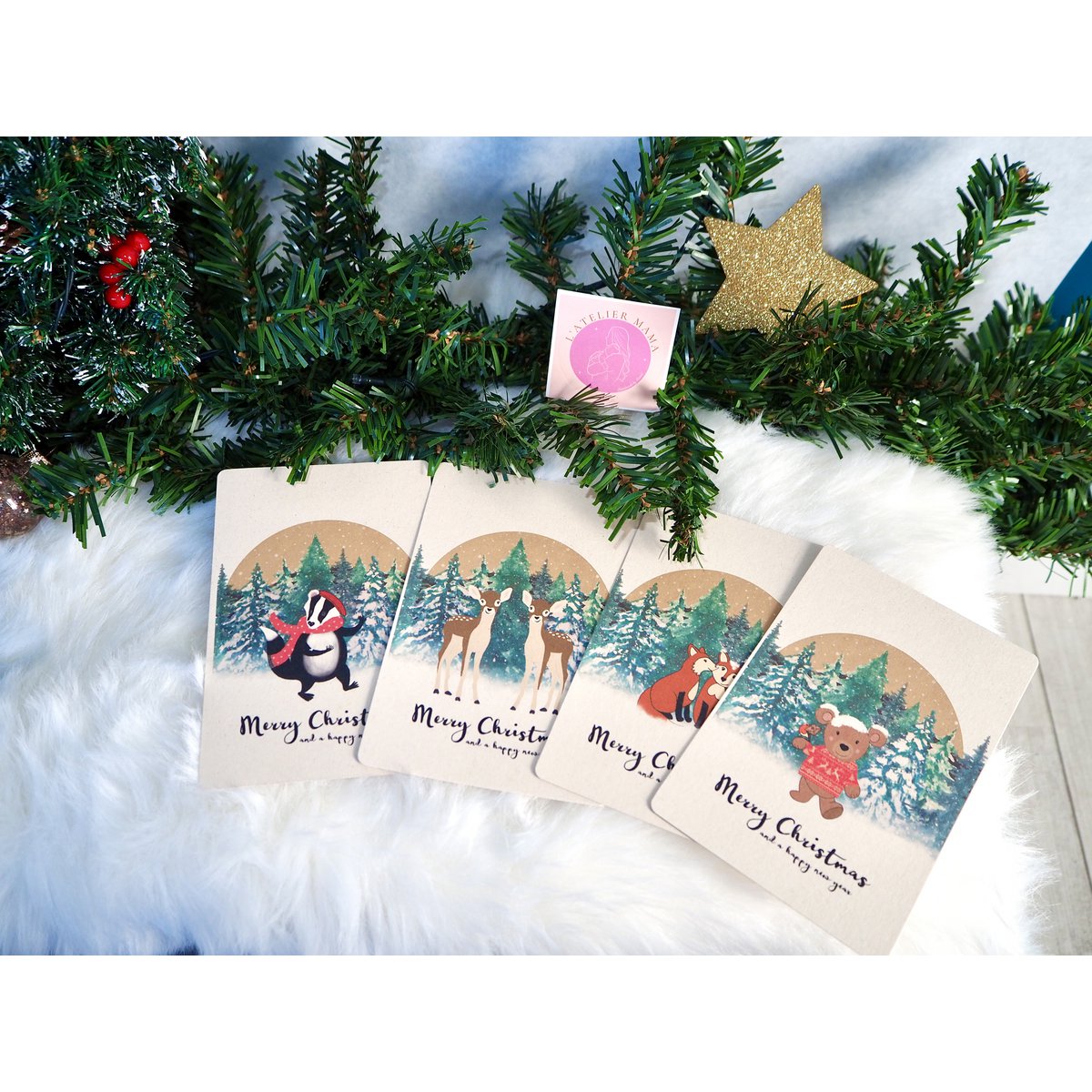 Christmas card 'Das Donna'