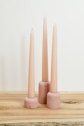 Roze kandelaars