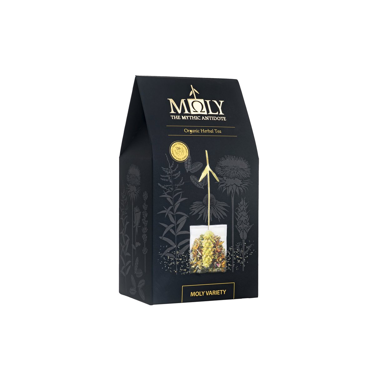 MΩLY "Variedad" – 8 Tés de Hierbas con Tallos de Hierbas Naturales