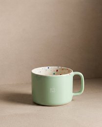 Green/White Mug 450ml