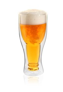 Double wall beer glass 350ml AMO 0313