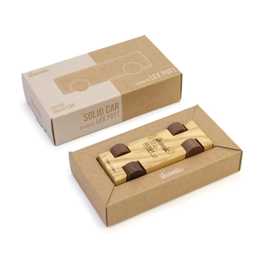 Wooden Car - Lex Pott - 'Solid Cars Series' - Solid Oak 
