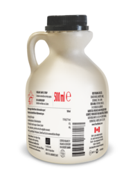 FONTE UNICA Sciroppo d'acero biologico, Canada Grado A, ambrato, ricco 500 ml