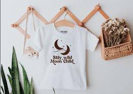 Kids T-shirt • Stay Wild, Moon Child