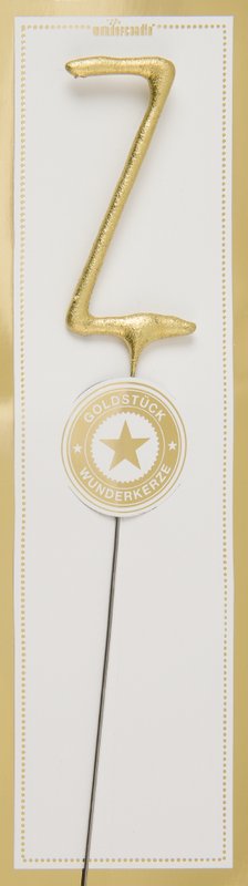 Z gold Goldstück weiß Wondercandle® classic