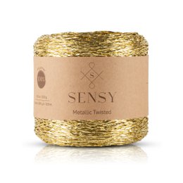 Sensy Premium 350 iarde % 100 filato ritorto metallizzato poliestere