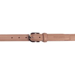 RB4016AU | In Italien hergestellter Damengürtel aus echtem Saffiano-Leder. Pulverfarbe