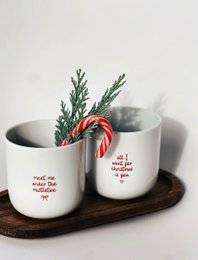 Becher Tasse X-Mas rot