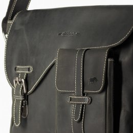 Skuldertaske Dame - Skuldertaske Herre - Messenger Bag Læder - Postmand Taske Læder - 3 forskellige farver læder