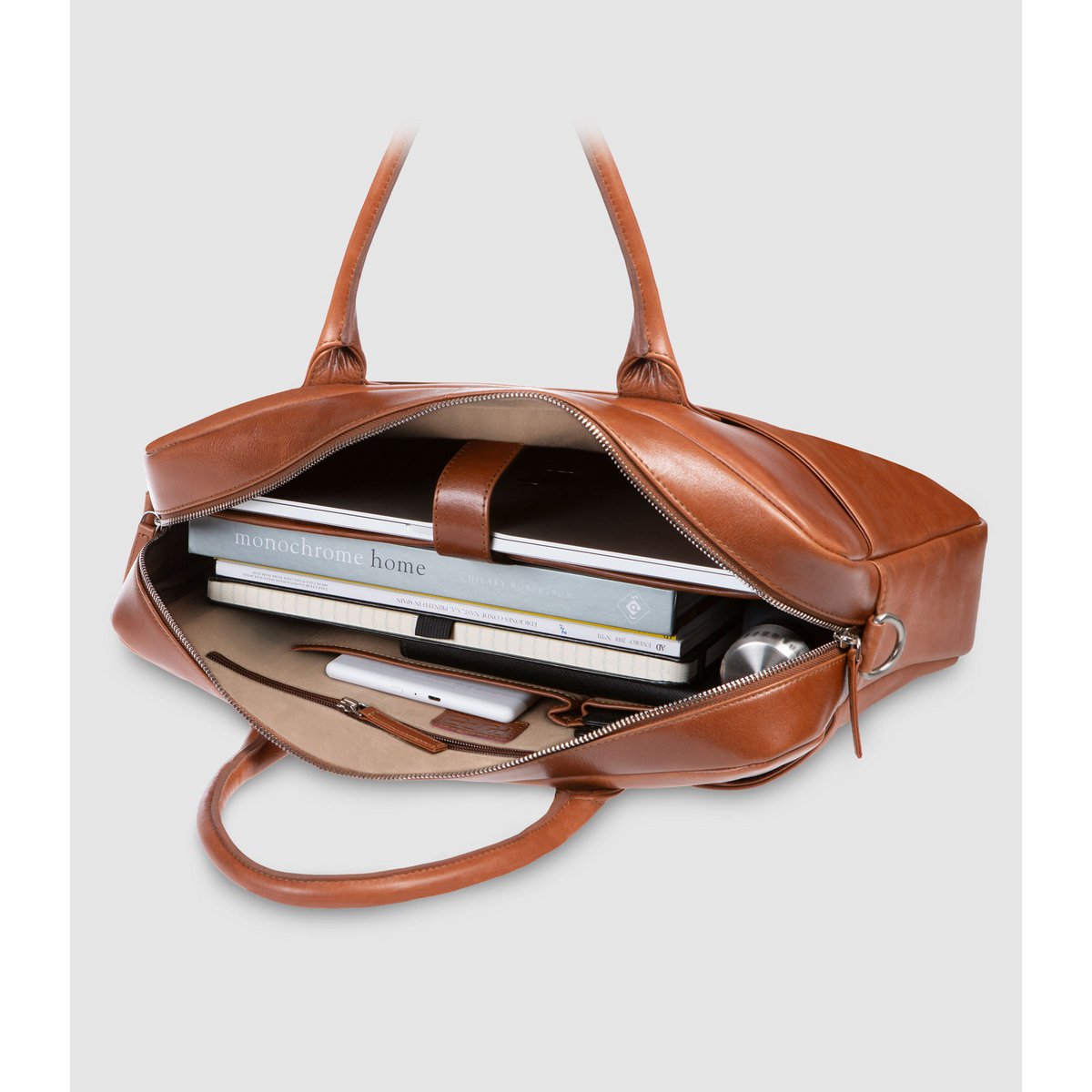 Laptoptasche NAOS Cognac