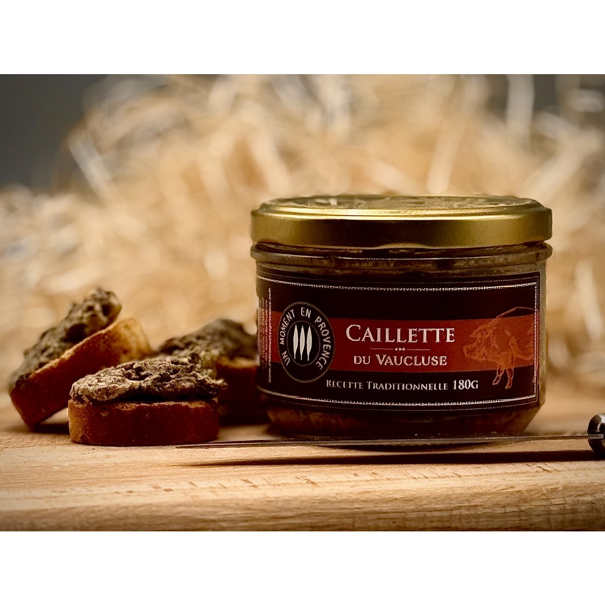 La Caillette Terrine 180g - Authentic Provençal Spread 🌿