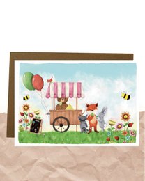Postkort - isbås