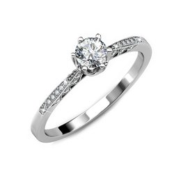 Bague Destiny - Argenté et Cristal