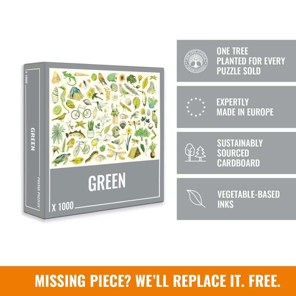 Groene Legpuzzel (1000 stukjes)
