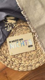 Money gift card - creative packaging for money gifts - financial injection, thank you & gift idea Thank you You didn't want anything