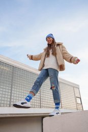 Calcetines de muñeco de nieve | Calcetines de invierno: calcetines casuales que no coinciden