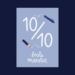 WENSKAART - Beste meester
