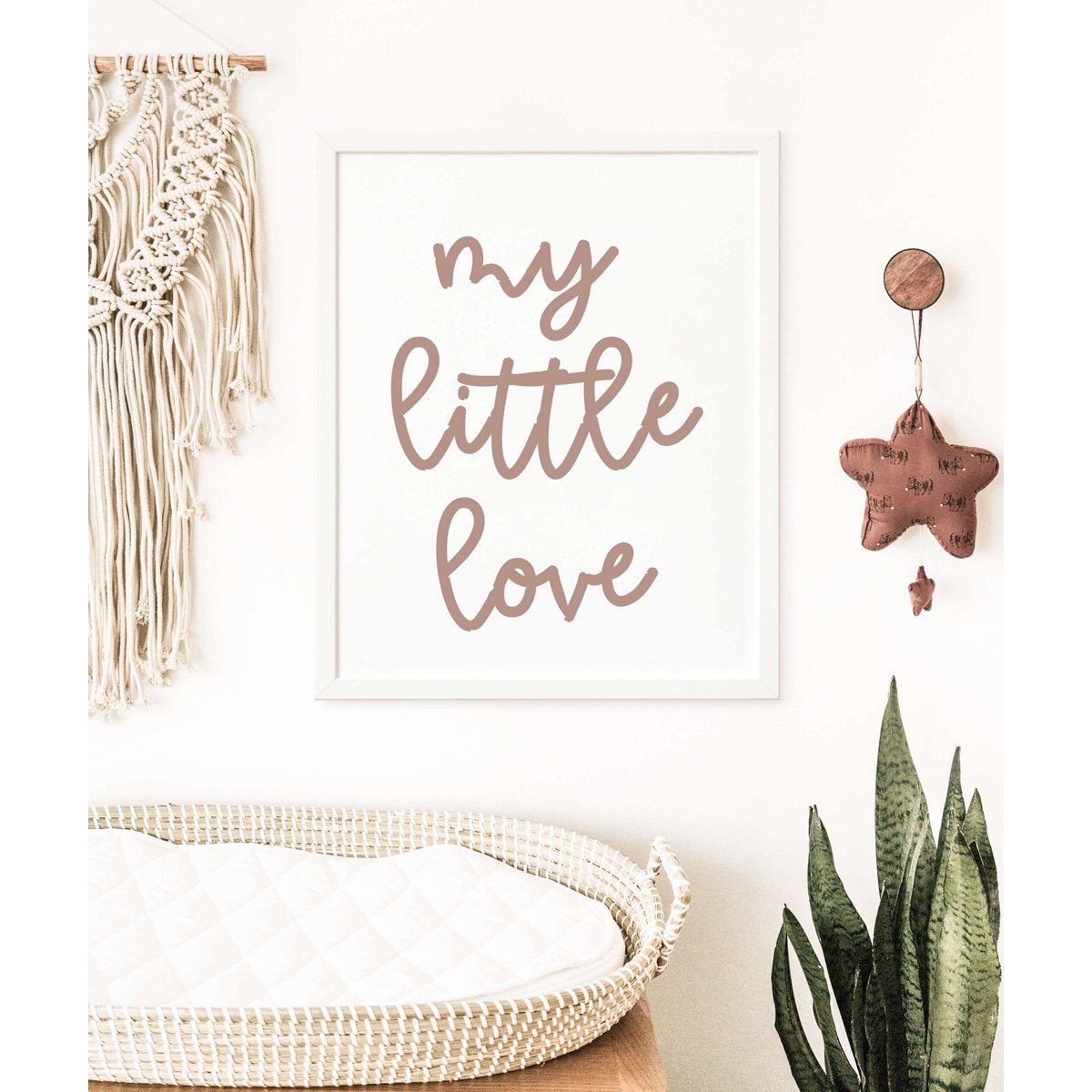 Mi pequeño cartel de amor, cartel de la habitación de los niños boho, impresión de la guardería boho, cartel de la guardería, cartel de la habitación de las niñas, impresión de la guardería de las niñas, cartel de los niños boho, guardería boho