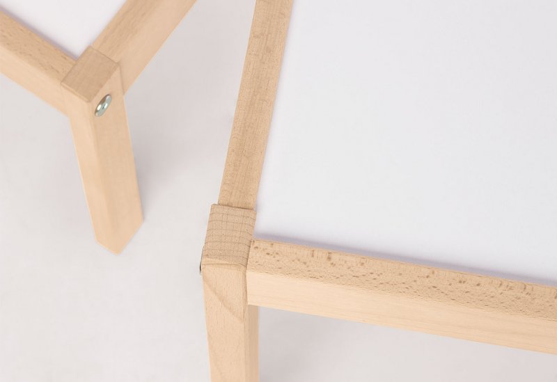 Kinderen tafel en stoel set "olaf", 3 delen