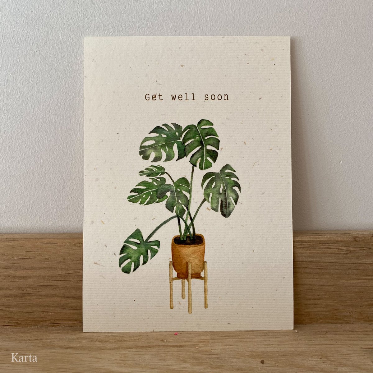 Tarjeta Monstera para mejorar