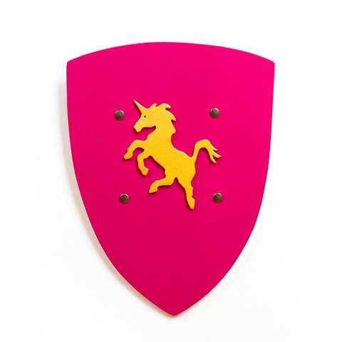 SHIELD KAMELOT L PINK - UNICORN - ST626