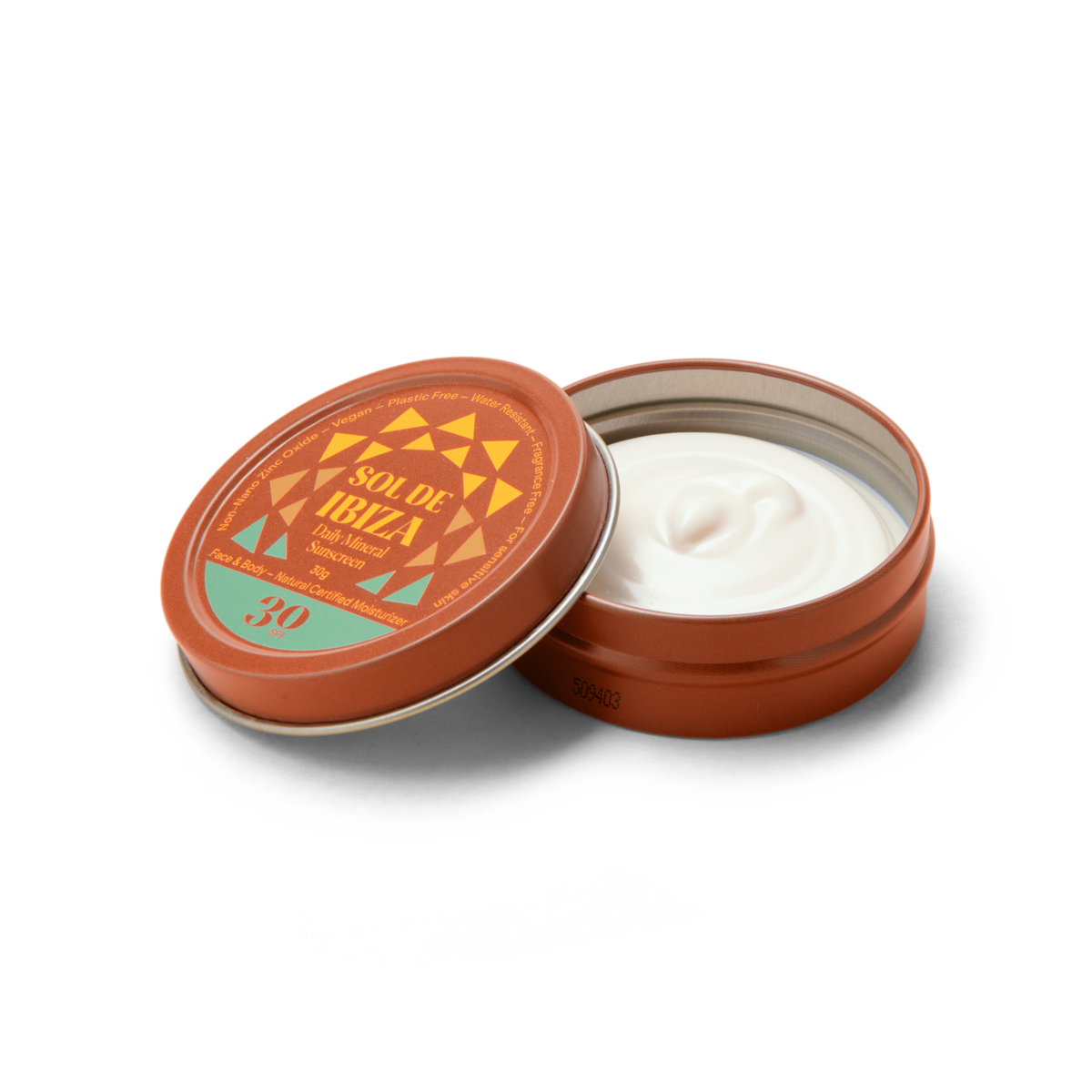 Mini Size - Face & Body Plastic Free Tin SPF30 - 30g