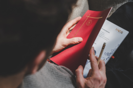 vegan bio-leather notebook - Lilly