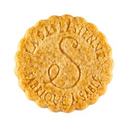 Plain shortbread cookies - 125 g cardboard box