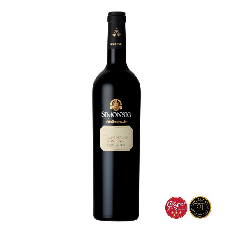 6 Bottles Frans Malan 2017 - Simonsig