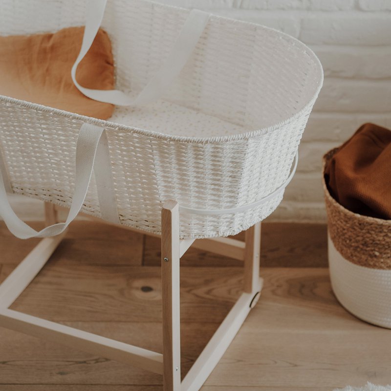 Moset kurvstativ -RockingBaby Stand naturlig