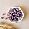Mini Edelsteen Hartje Zaksteen – Dream Amethist (1,5 cm) voor crystal confetti