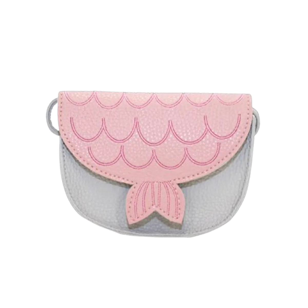 Sac bandoulière réglable animaux pour enfant "la sirène"- Asnee Rose
