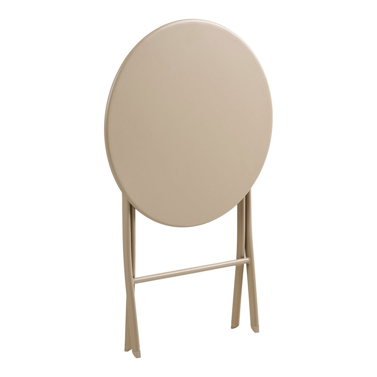 Arcas Bistro set, 2 chairs and 1 table, polyester/steel, taupe