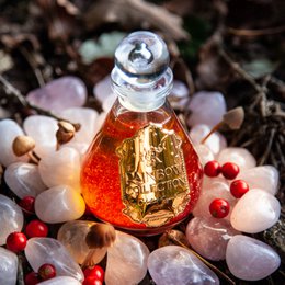 Heartsong Sparkling Chakra Bad & Douche Olie, Rose Ylang Ylang Cinnamon