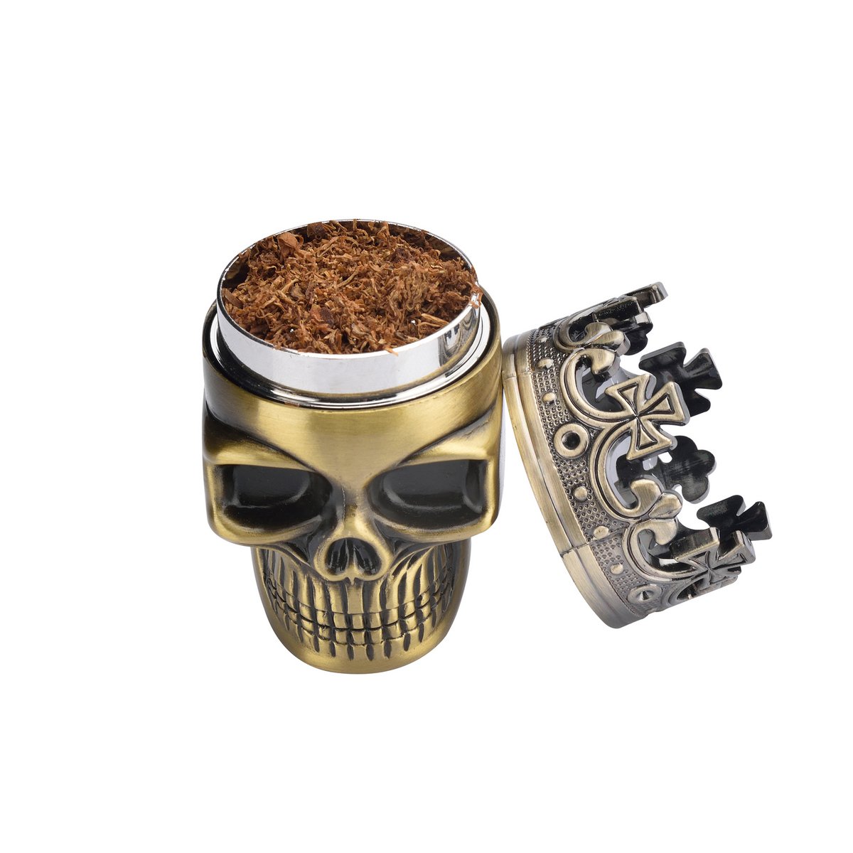 CHH METAL SKULL GRINDER 46MM 3 LAY- DL6