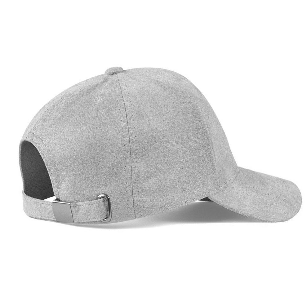 Legend Cap Basic - eindbaas - Suede - Light Grey