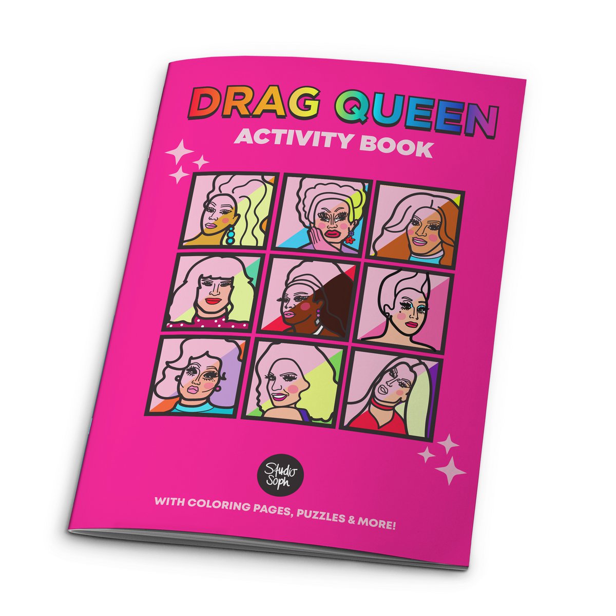 Drag Queen Coloring Book