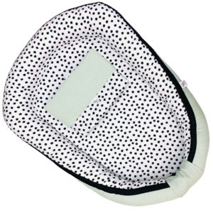Babynest dots mint | with ZIP | in stock