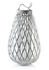 LUCIE WHITE Lantern 20x42xh70cm