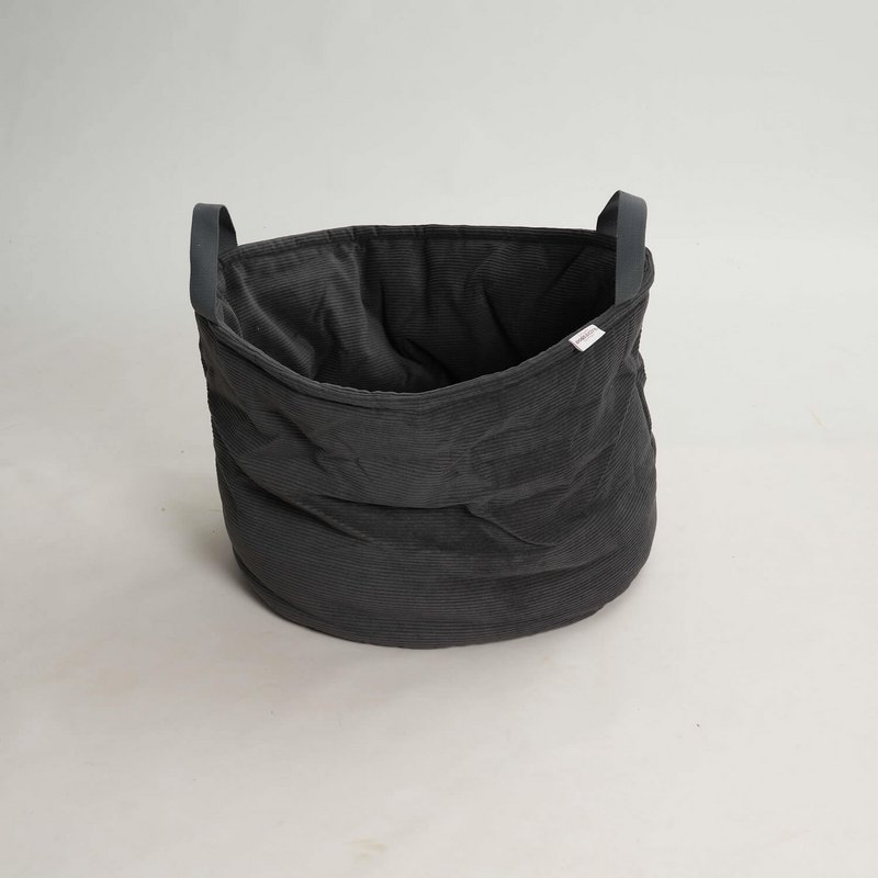 Hundekörbchen Shopper Little Basket Chelsea Cord graphit